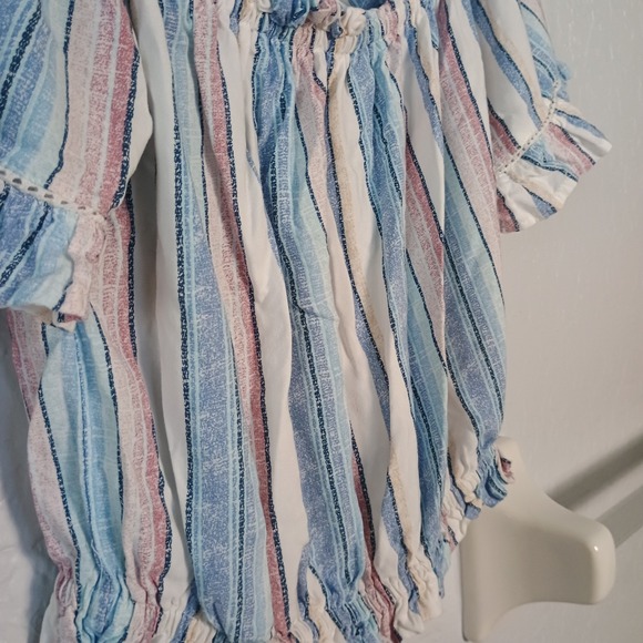 Ocean Drive Crop Top Women's Juniors Girls Size Small Multicolor - Picture 3 of 5